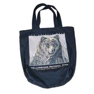 YELLOWSTONE NATIONAL PARK GRIZZLY BEAR TOTE BAG
